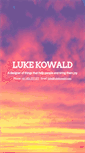 Mobile Screenshot of lukekowald.com